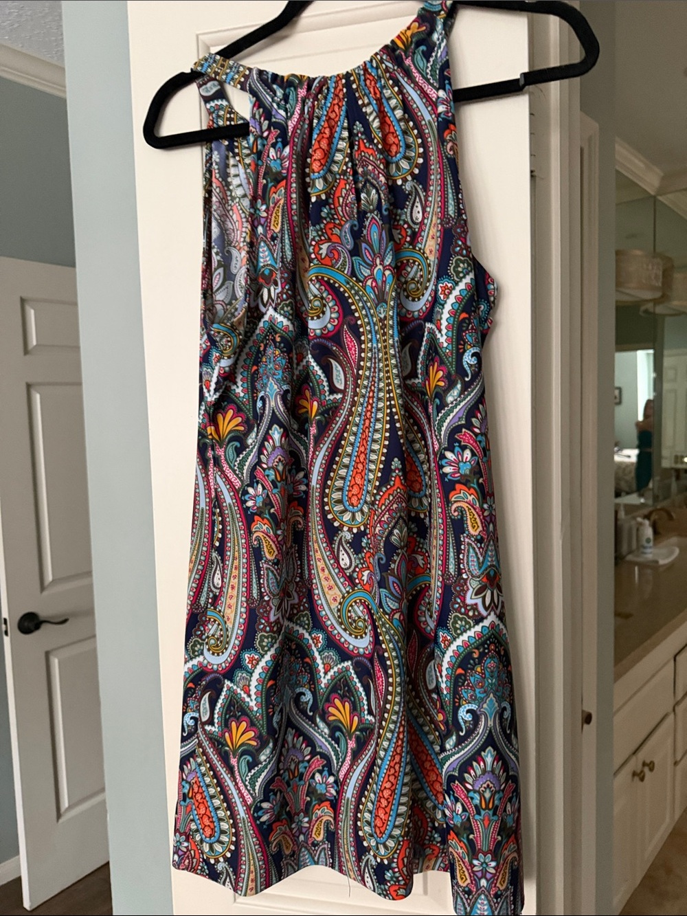 Jude Connally Multicolor Paisley Print Dress - Picture 2 of 3